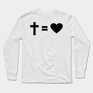 Cross With Love Long Sleeve T-Shirt